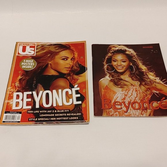 US Magazine Beyonce 3 Huge Posters destiny's child + Bonus Book - Picture 1 of 9